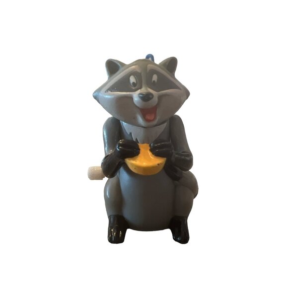 Vintage Burger King Kids Club Toy Pocahontas Meeko Racoon Wind Up Toy, Fast Food - Picture 1 of 7